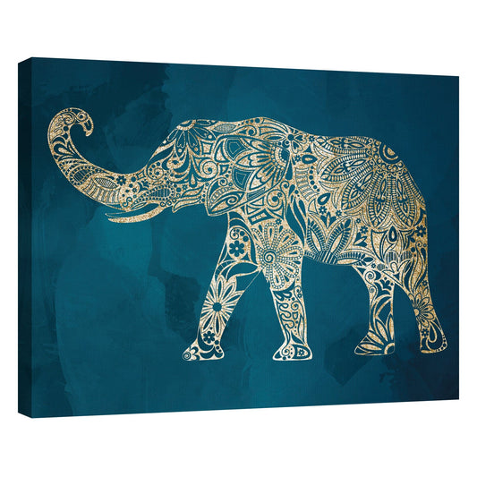 Elefante de oro - Willowbrook Fine Art
