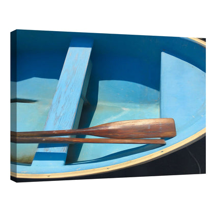 Barco de madera azul - Graffi-tee Studio