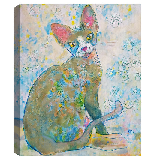 Gato de las flores - Randy Riccobonis