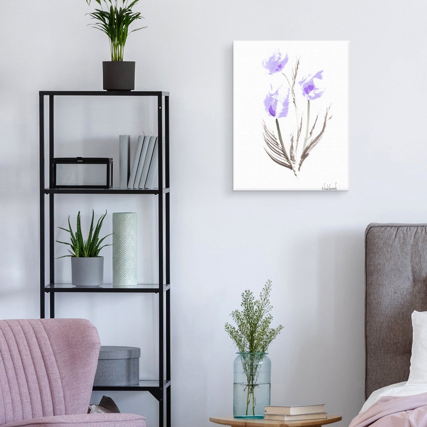 Primavera Floral V Purpura - Nikol Wikman