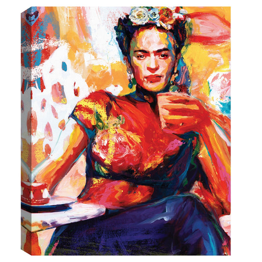 Pausa para el café Frida - Willowbrook Fine Art