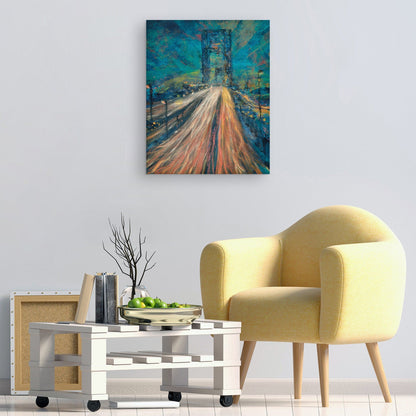 Luces en ruta - Willowbrook Fine Art