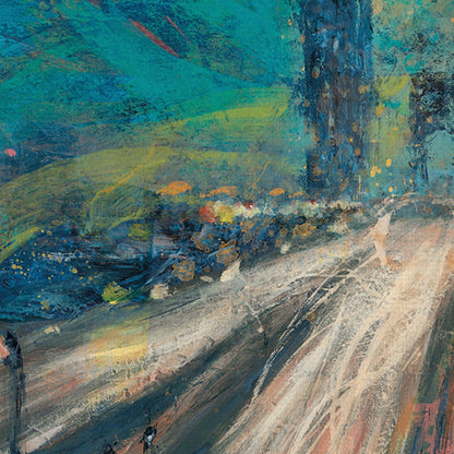 Luces en ruta - Willowbrook Fine Art