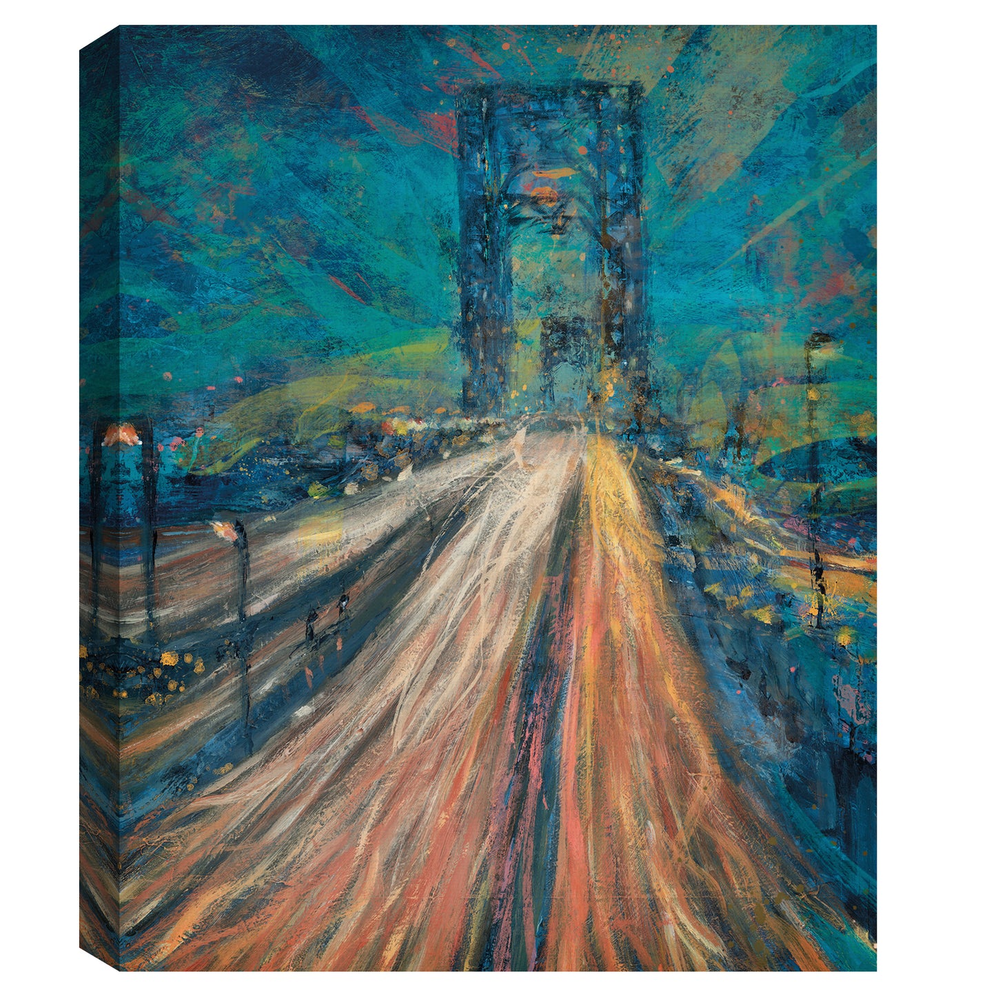 Luces en ruta - Willowbrook Fine Art