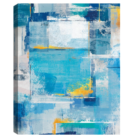Azul Abstracto - Willowbrook Fine Art