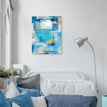 Azul Abstracto - Willowbrook Fine Art