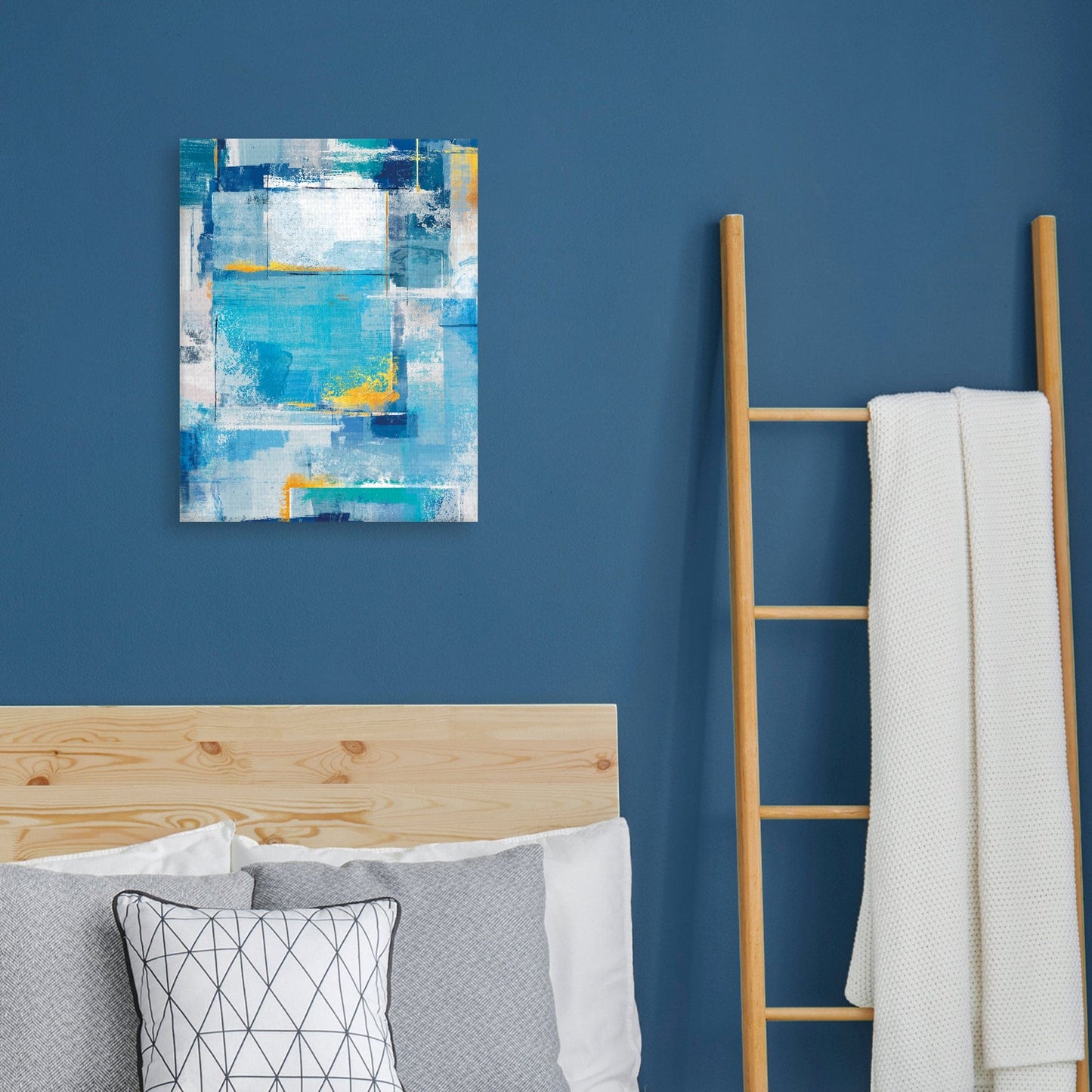 Azul Abstracto - Willowbrook Fine Art