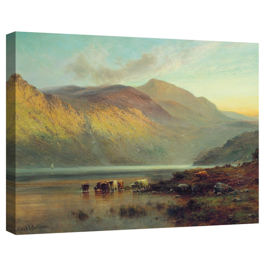 Una copa antes del atardecer - Alfred de Breanski