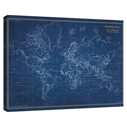 Mapa del mundo de Navigator - The Vintage Collection