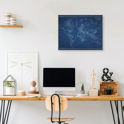Mapa del mundo de Navigator - The Vintage Collection