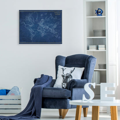 Mapa del mundo de Navigator - The Vintage Collection