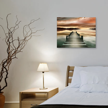Embarcadero al atardecer - Danita Delimont