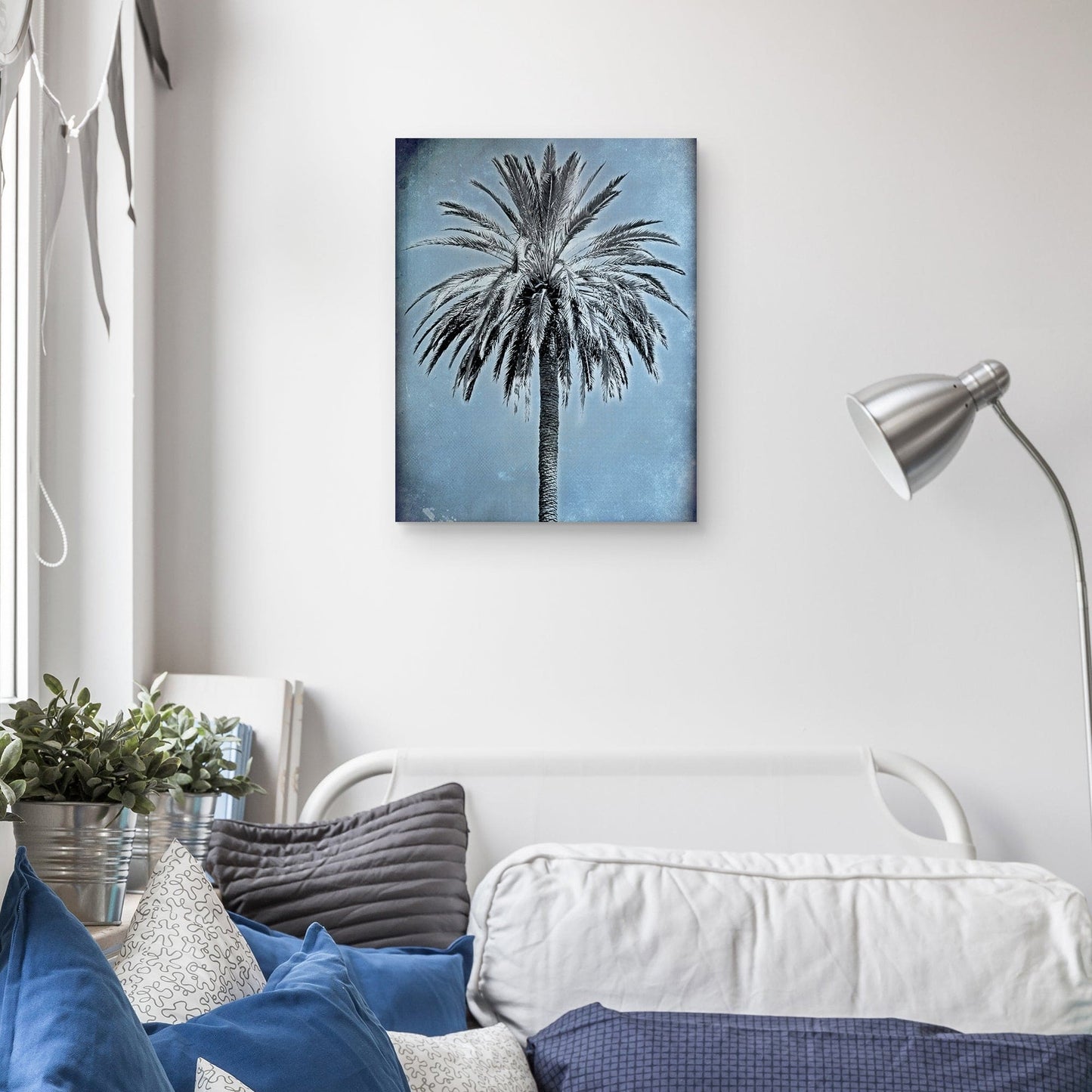 Palma sobre azul - Belle Maison