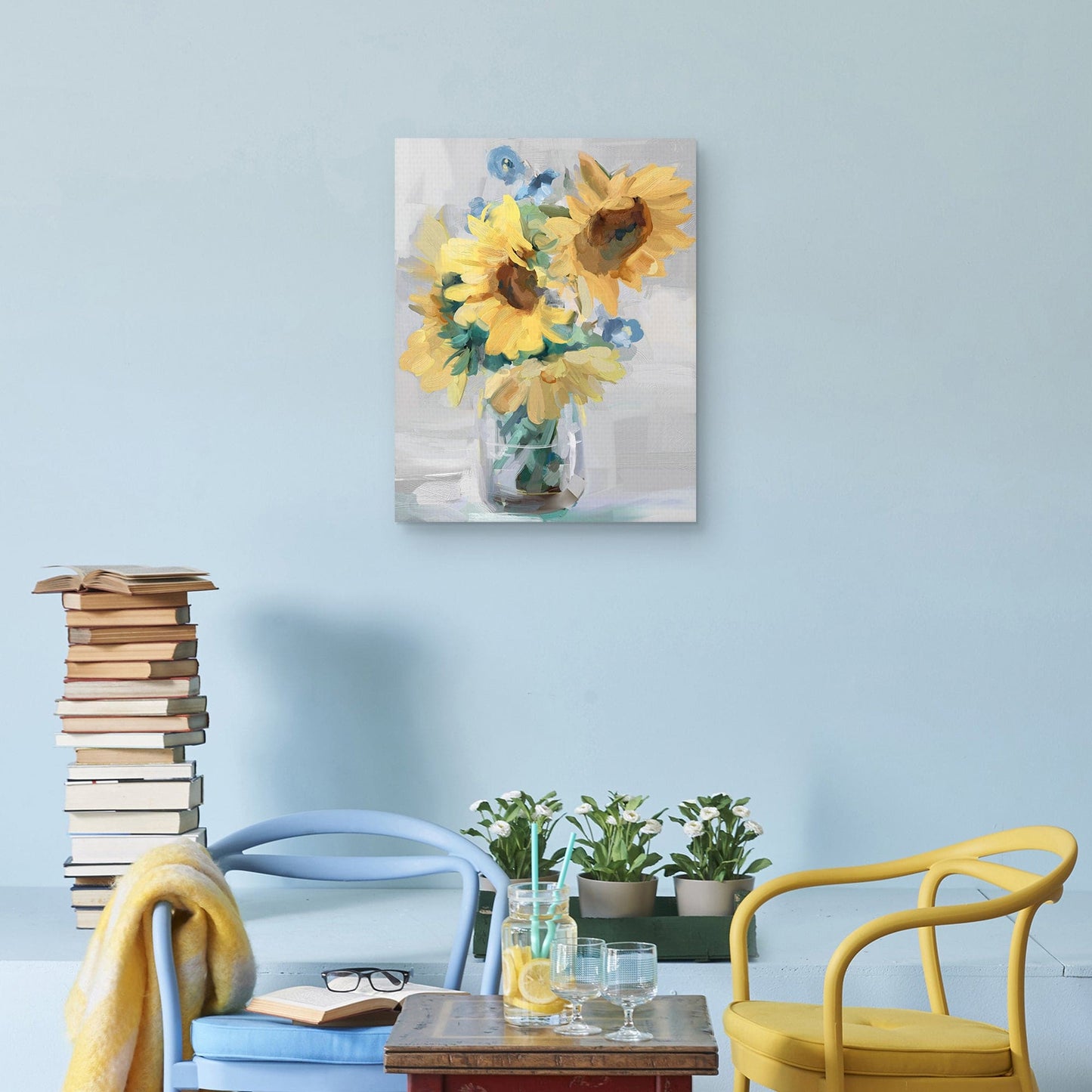 Flores Pequeñas Girasoles III - Studio Arts