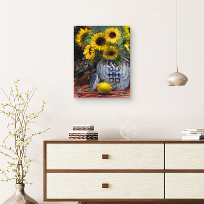 Bodegón de girasoles - Geoff Allen