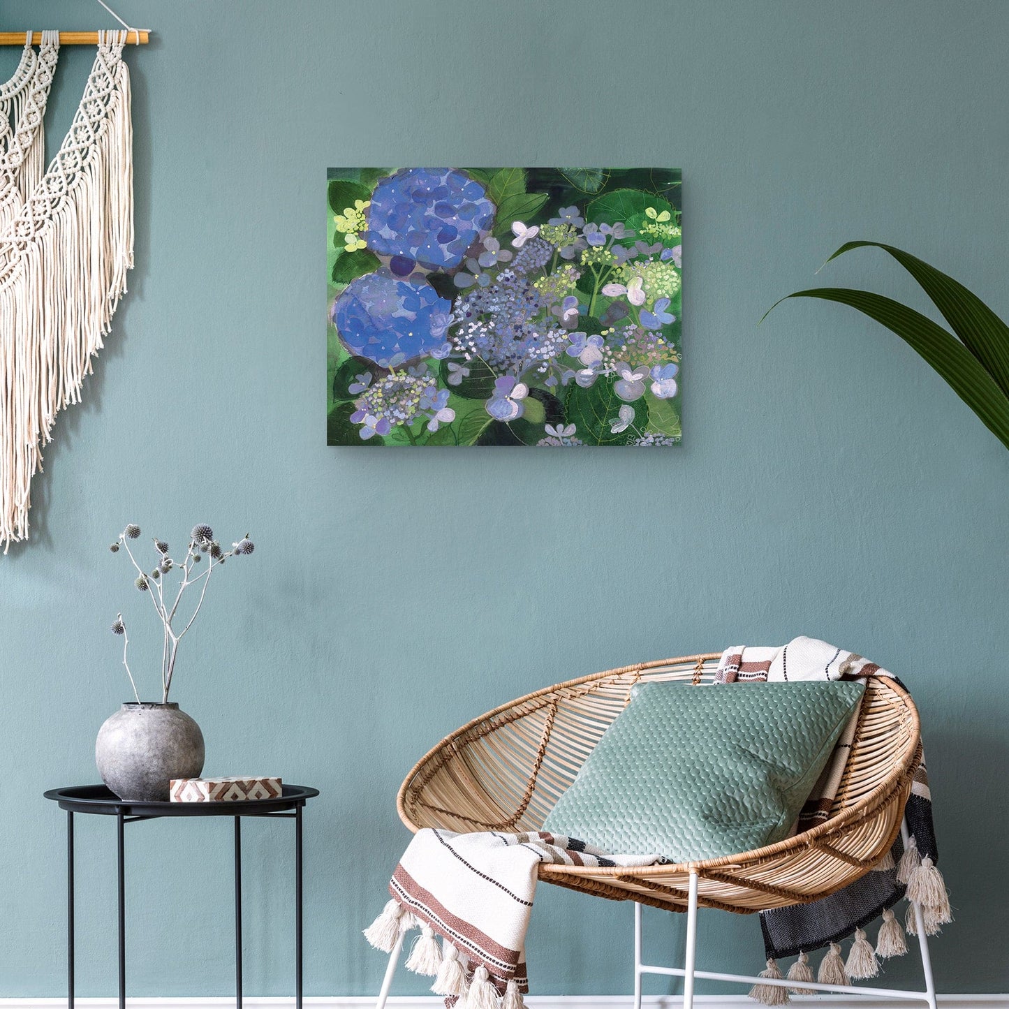 Hortensia azul - Maret Hensick