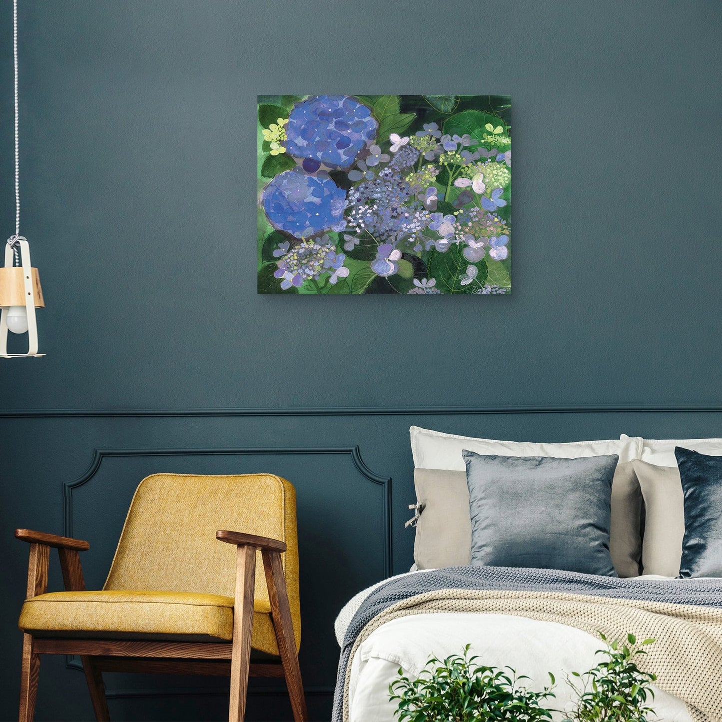 Hortensia azul - Maret Hensick