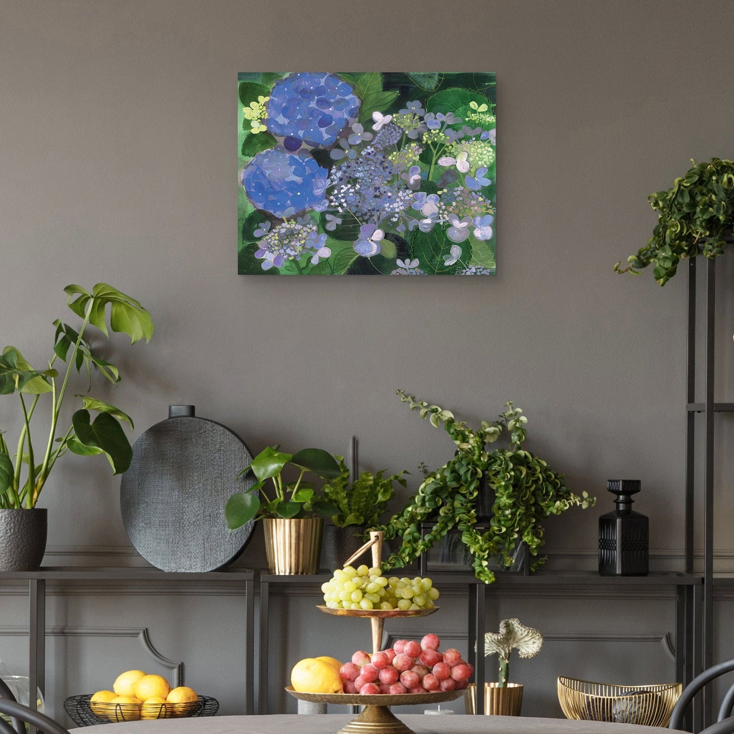 Hortensia azul - Maret Hensick