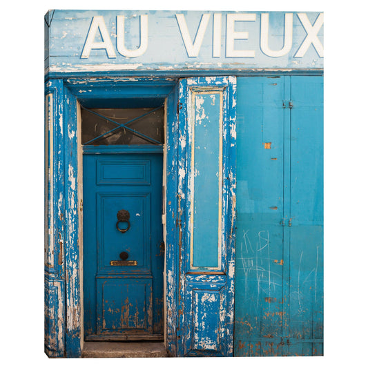 Puerta azul au vieux - Sossi Madzounian