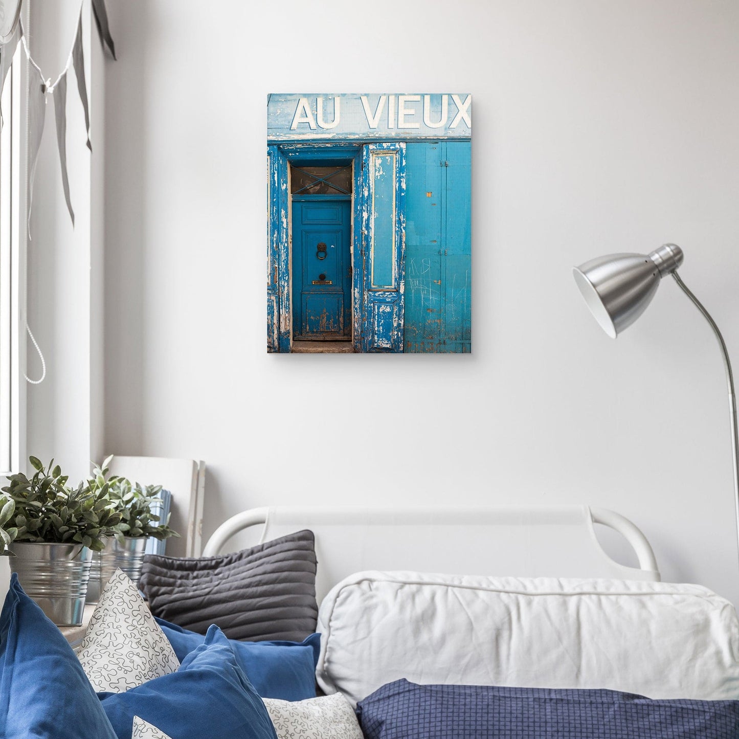Puerta azul au vieux - Sossi Madzounian