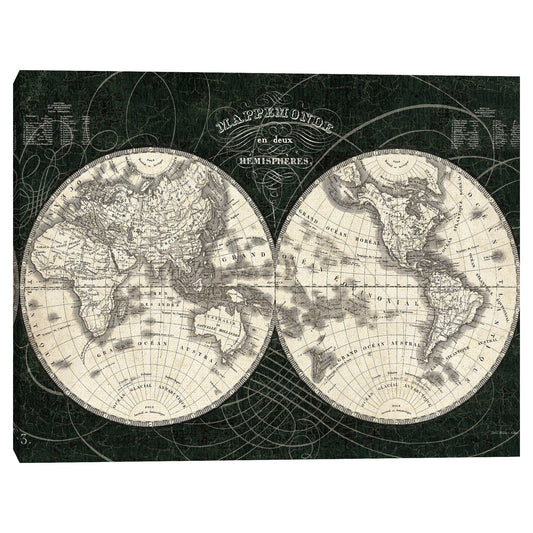 Mapa del mundo frances I - Sue Schlabach