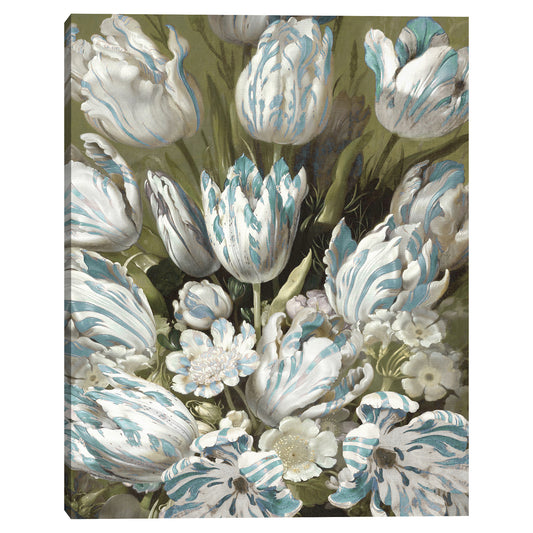 Ramo de tulipanes en Aqua - Angela McQueen