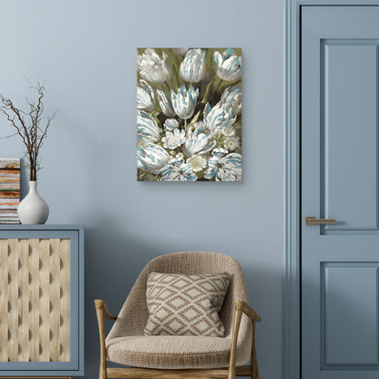 Ramo de tulipanes en Aqua - Angela McQueen