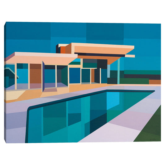 Casa de color modernista - Andy Burgess