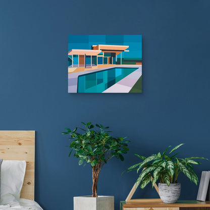 Casa de color modernista - Andy Burgess
