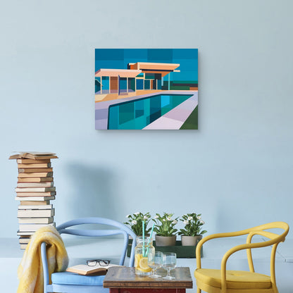 Casa de color modernista - Andy Burgess