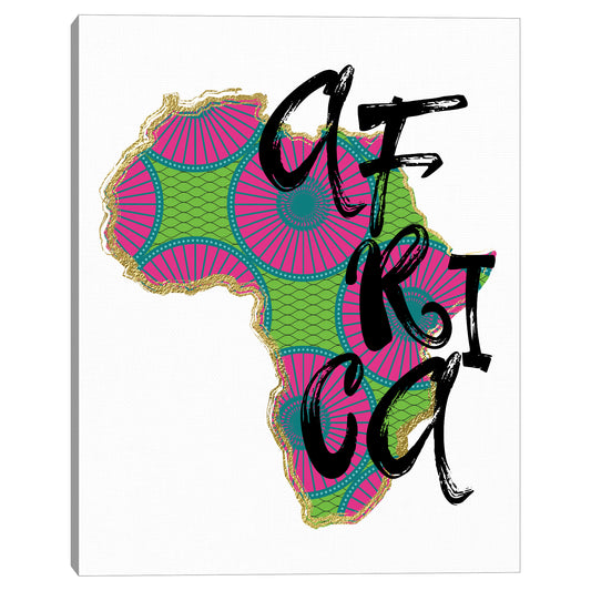 Mapa afro - Nikki Chu