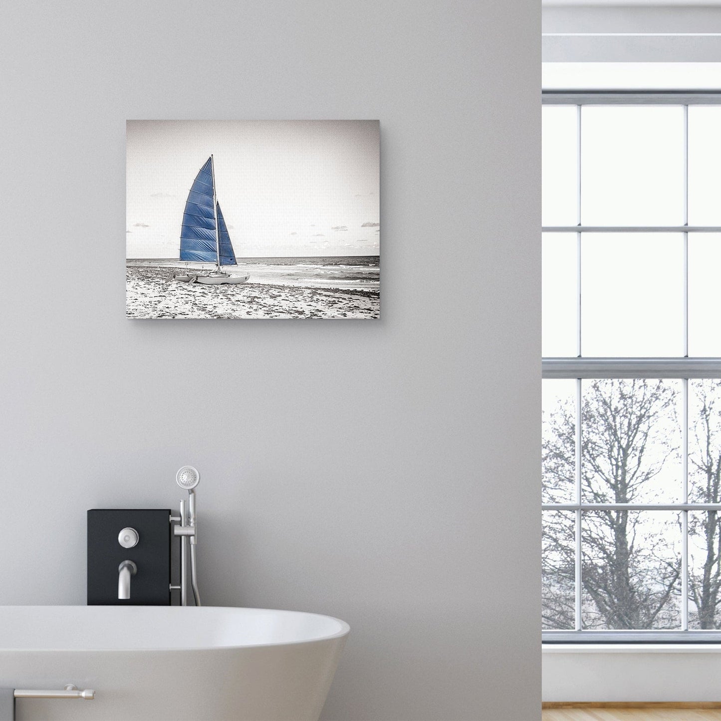 Catamaran azul B&N - Flo Minton