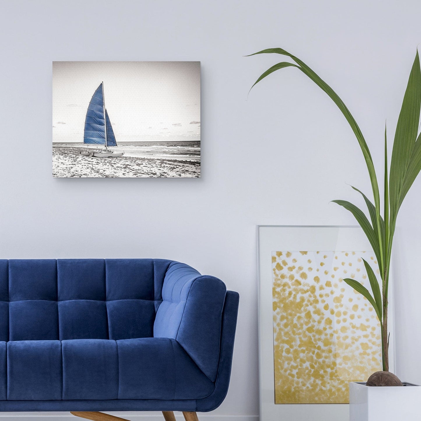 Catamaran azul B&N - Flo Minton