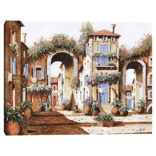 Arcos en el pueblo blando - Guido Borelli