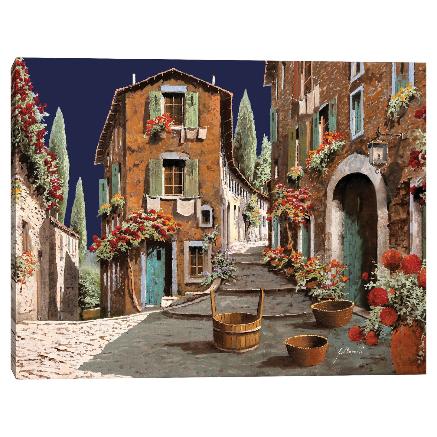 Dos caminos por la mañana - Guido Borelli