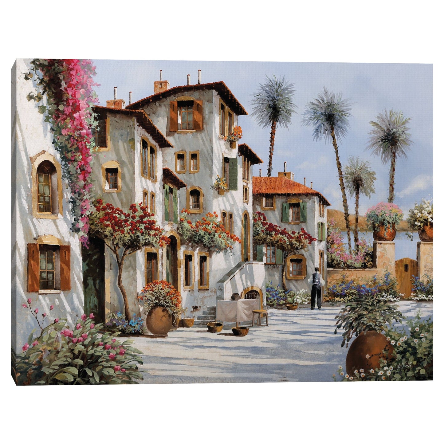 Sombras por la tarde - Guido Borelli