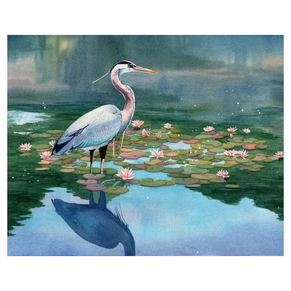 Garza lacustre I - Lynnea Washburn