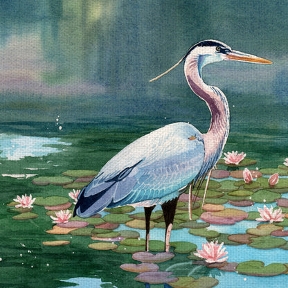 Garza lacustre I - Lynnea Washburn