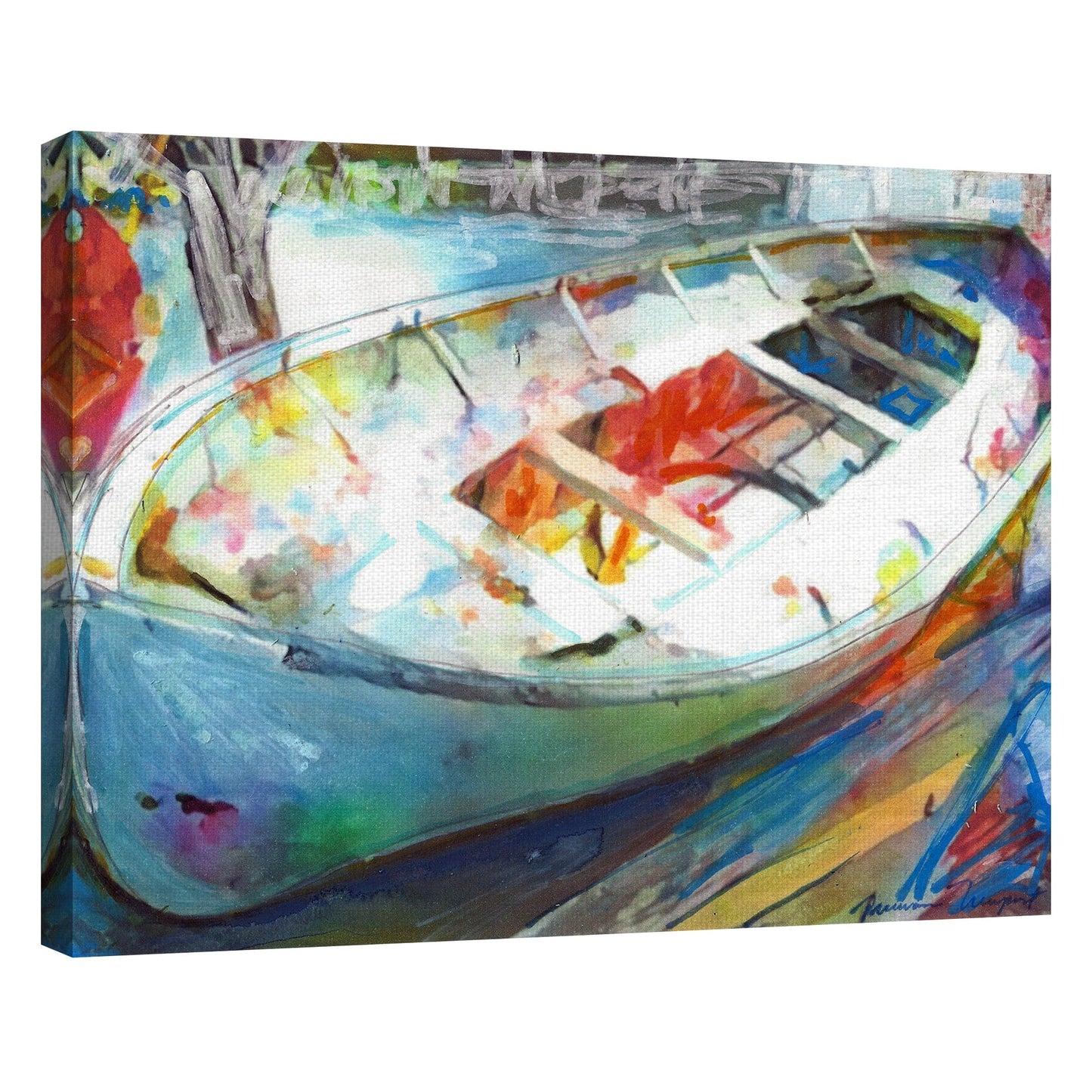 Barco de pesca en el muelle - Freeman Newport