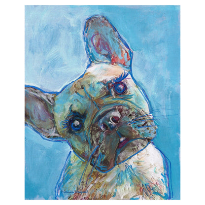 Bulldog Francés Cachorro Azul - Freeman Newport