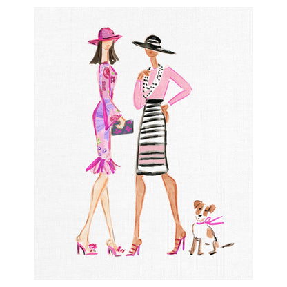 Chicas con sombreros - Beth Briggs