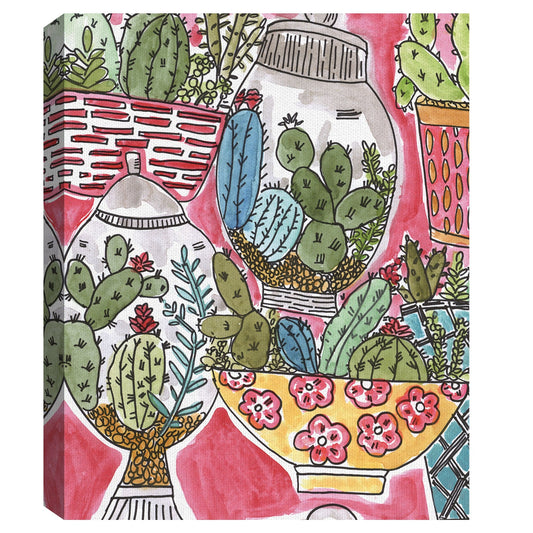 Cactus en jarrones - Sharon Nullmeyer