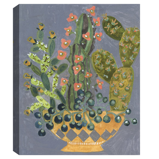 Cactus en olla amarilla - Sharon Nullmeyer