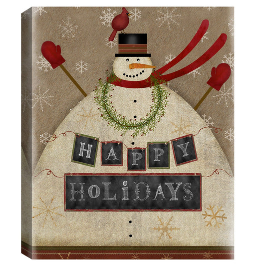 Felices fiestas muñeco de nieve - Beth Albert