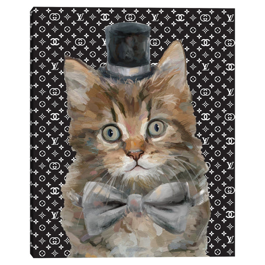 Sombrero de copa marcas de gatos II - Design Lab