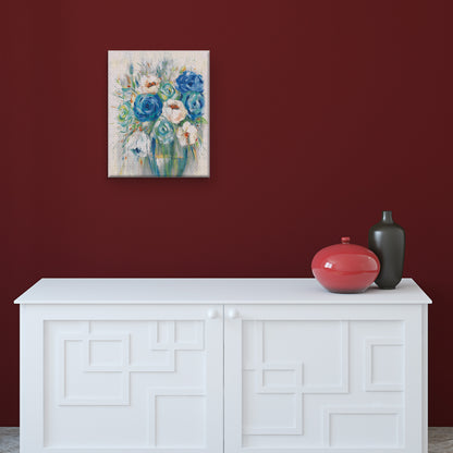 Ramo de cobalto - Willowbrook Fine Art