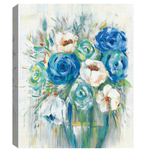 Ramo de cobalto - Willowbrook Fine Art