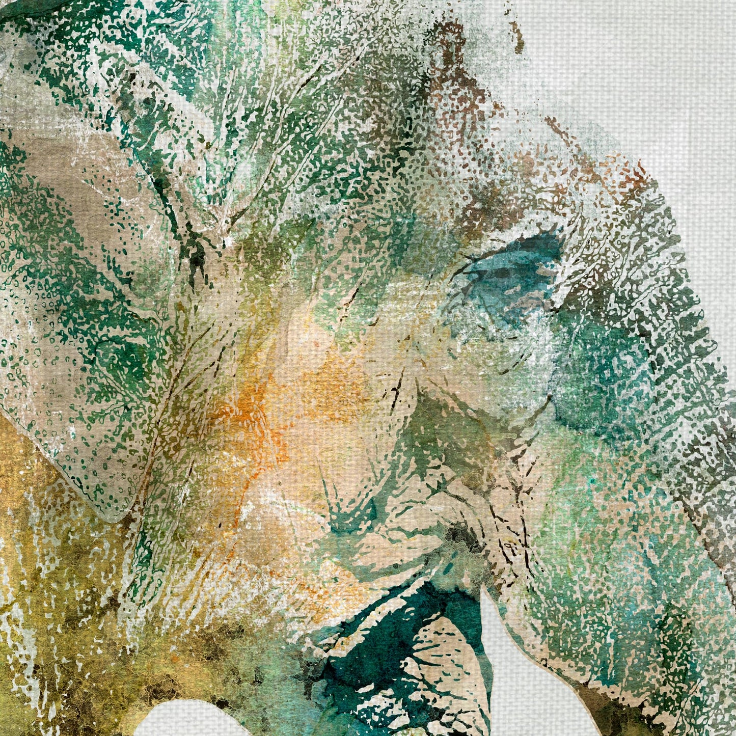 Elefante de colores africanos - Carol Robinson
