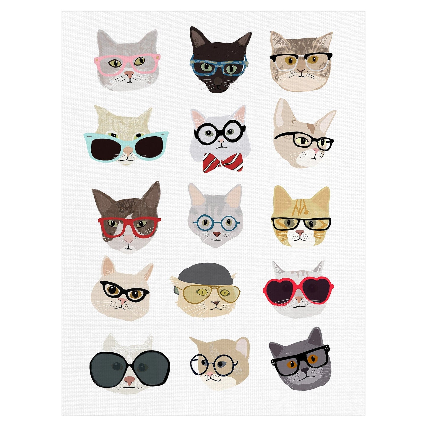 Gatos con gafas - Hanna Melin