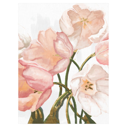 Tulipanes de rubor rosa - Willowbrook Fine Art